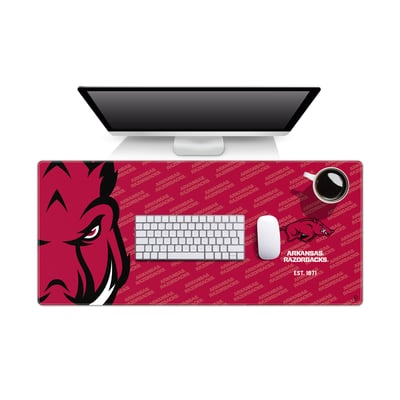Arkansas Razorbacks 15.7" x 35.4" Logo Series Desk Pad