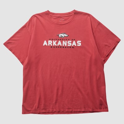 Arkansas Razorbacks 2010s T-shirt - Red - XL by Fanatics Real Vintage