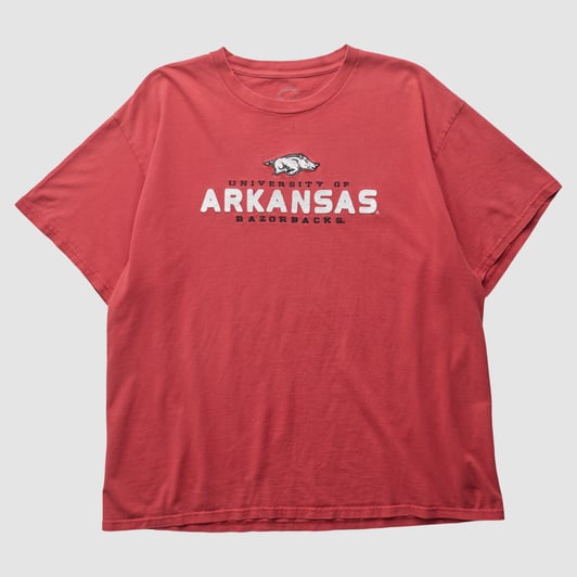 Arkansas Razorbacks 2010s T-shirt - Red - XL by Fanatics Real Vintage