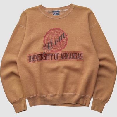Arkansas Razorbacks Jansport 90s Pullover Sweatshirt - Clay - XXS by Fanatics Real Vintage