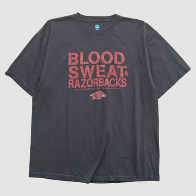 Arkansas Razorbacks NCAA 2010s T-shirt - Black - 2XL by Fanatics Real Vintage