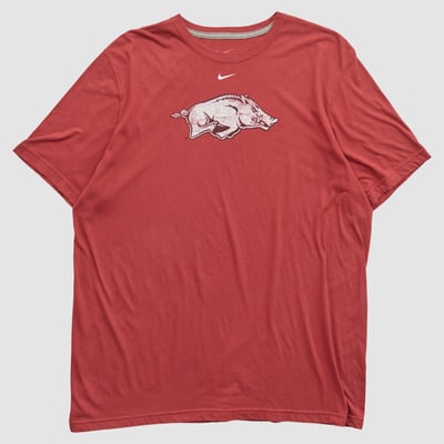 Arkansas Razorbacks Nike 2010s T-shirt - Red - 2XL by Fanatics Real Vintage