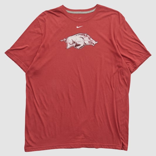 Arkansas Razorbacks Nike 2010s T-shirt - Red - 2XL by Fanatics Real Vintage