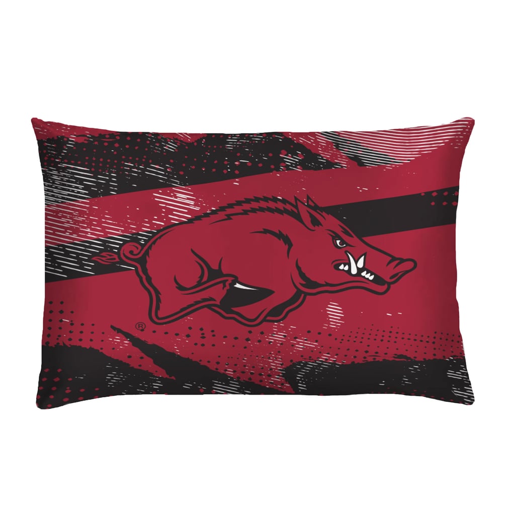 Arkansas Razorbacks Slanted Stripe 4-Piece Twin Bed Set