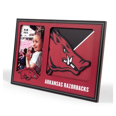 Arkansas Razorbacks Fanpoint 3D Logo Series Picture Frame
