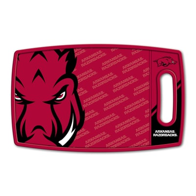 Arkansas Razorbacks Fanpoint Logo Series Cutting Board