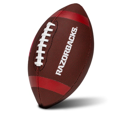 Franklin Sports Arkansas Razorbacks Official 10" Junior Football
