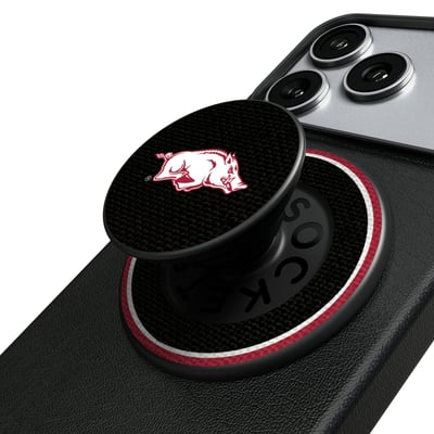 Arkansas Razorbacks Keyscaper PopSockets Magnetic Phone Grip & Stand
