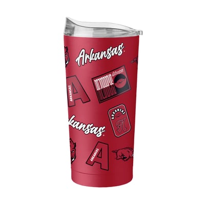  Arkansas Razorbacks Logo Brands 20oz. Dreamweave Powder Coat Tumbler