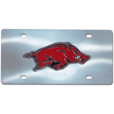  Arkansas Razorbacks Logo Brands Diecast License Plate