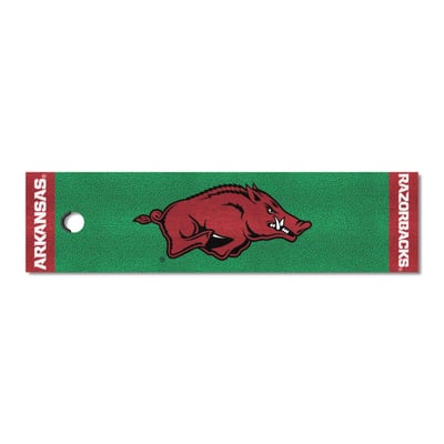 Arkansas Razorbacks Logo Brands Putting Green Mat