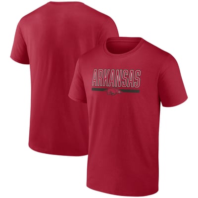 Arkansas Razorbacks Classic Inline Team T-Shirt - Cardinal