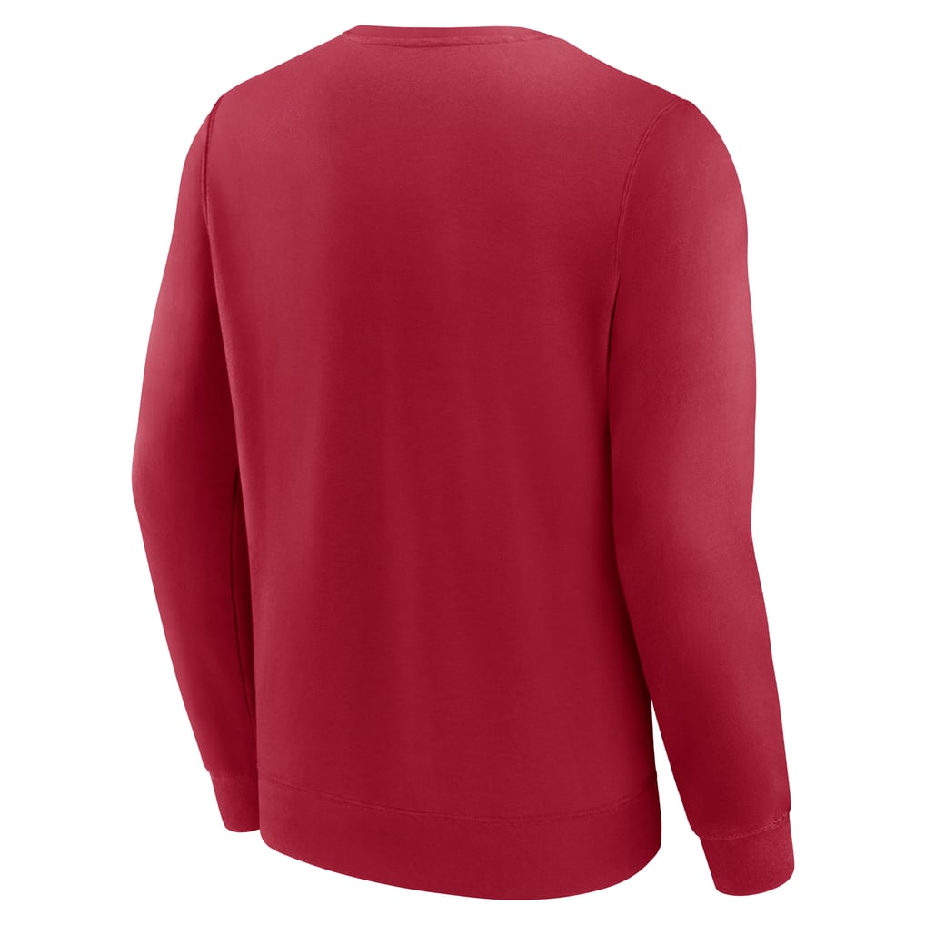 Arkansas Razorbacks Short Name Fleece Pullover Sweatshirt - Cardinal