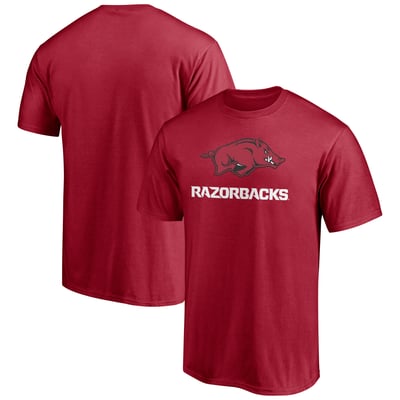 Arkansas Razorbacks Team Lockup T-Shirt - Cardinal