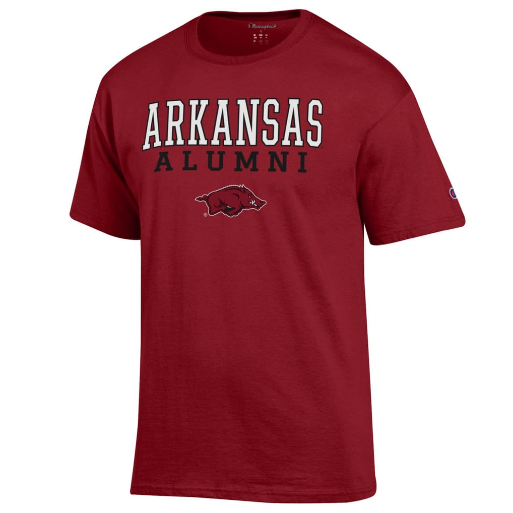  Arkansas Razorbacks Champion Alumni Logo Stack T-Shirt - Cardinal