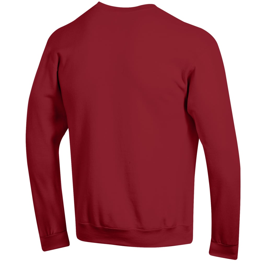Arkansas Razorbacks Champion Football Stacked Pullover Sweatshirt - Cardinal