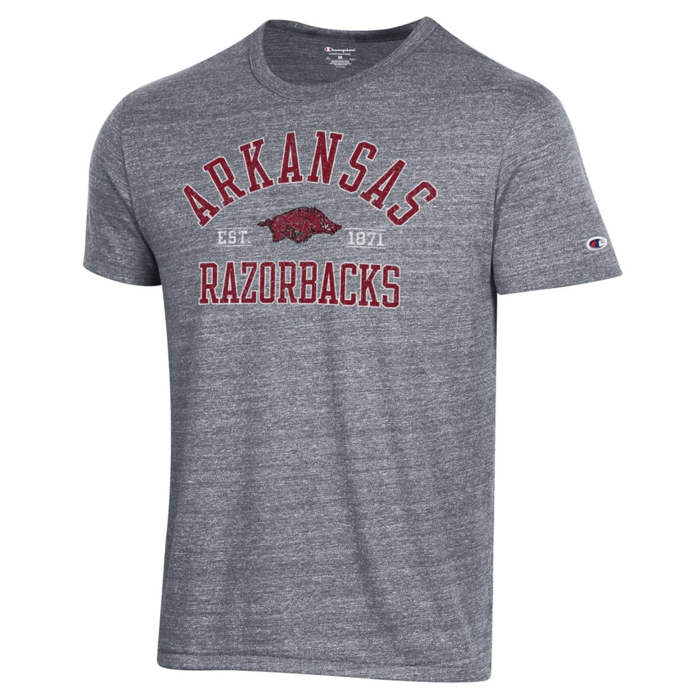 Arkansas Razorbacks Champion Ultimate Tri-Blend T-Shirt - Heathered Gray