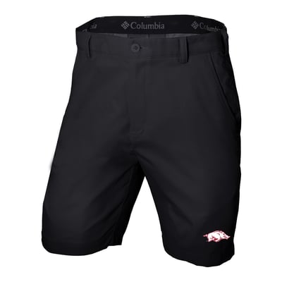 Arkansas Razorbacks Columbia Omni-Wick Lie Angle Shorts - Black
