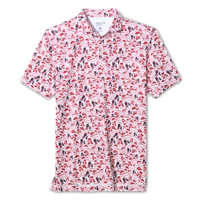  Arkansas Razorbacks johnnie-O Galvin Polo - White