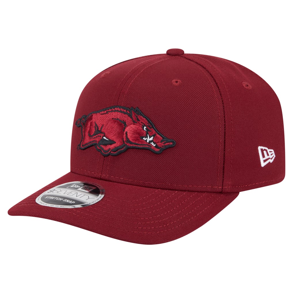 NEW SOCIAL STATEMENT unisex - arkansas embroidered hat in red ArkansasRazorbacksRedWashedTwi  main image 3