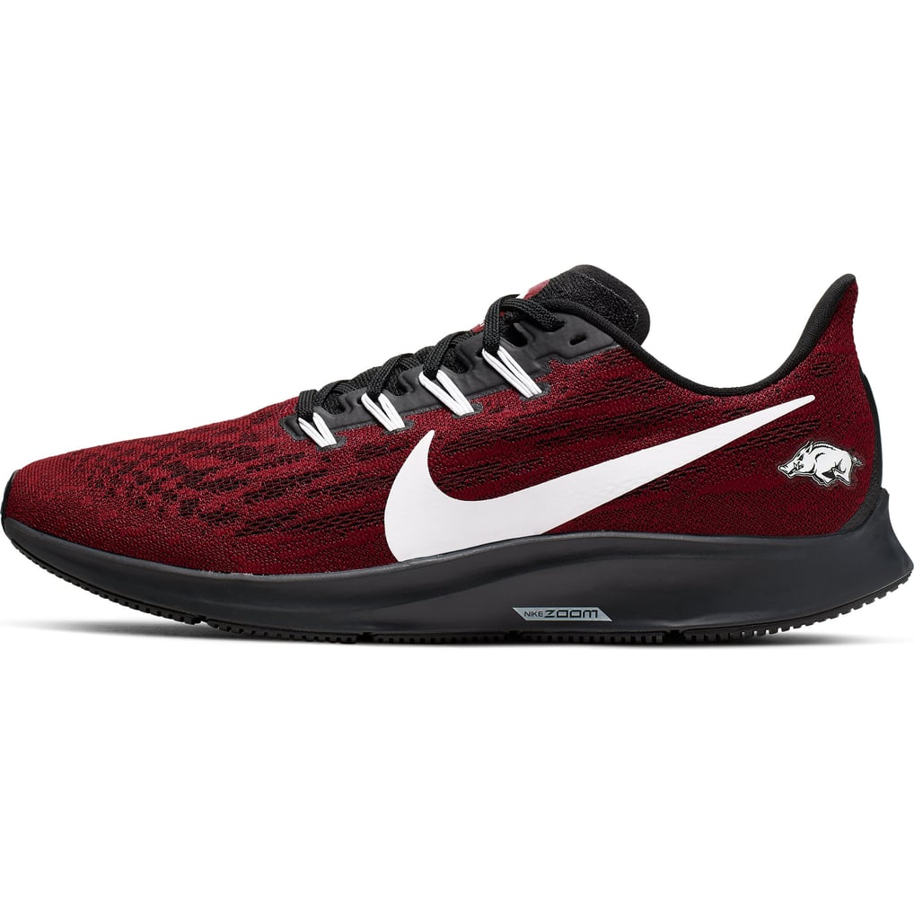 Arkansas Razorbacks Nike Air Zoom Running Shoes  Men\'s Size 12.5 Nike Unisex Nike Gray Arkansas Razorbacks Zoom Pegasus 41  main image 4