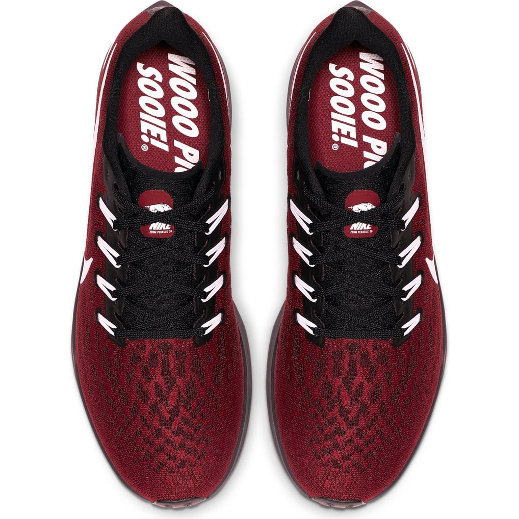 Arkansas Razorbacks Nike Air Zoom Pegasus 36 Running Shoes  display picture 1