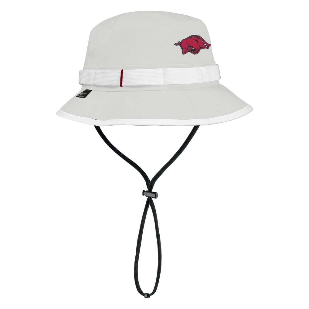  Arkansas Razorbacks Nike 2025 On-Field Boonie Performance Bucket Hat - Gray
