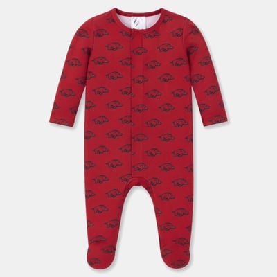 Arkansas Razorbacks ZooZatz Newborn & Infant Magnetic Closure Sleeper - Cardinal