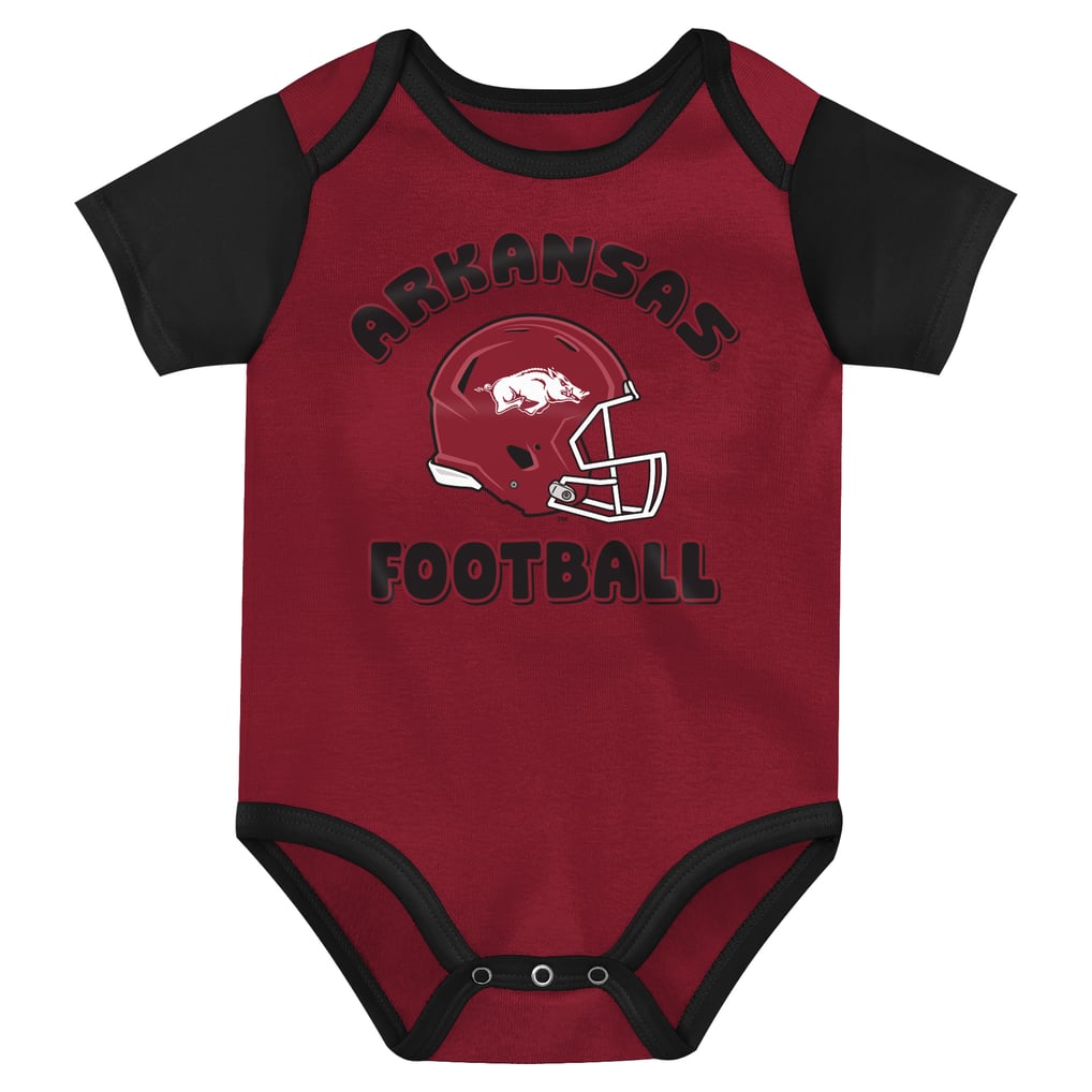  Arkansas Razorbacks Outerstuff Newborn Star Player Three-Piece Bodysuit Set - Cardinal