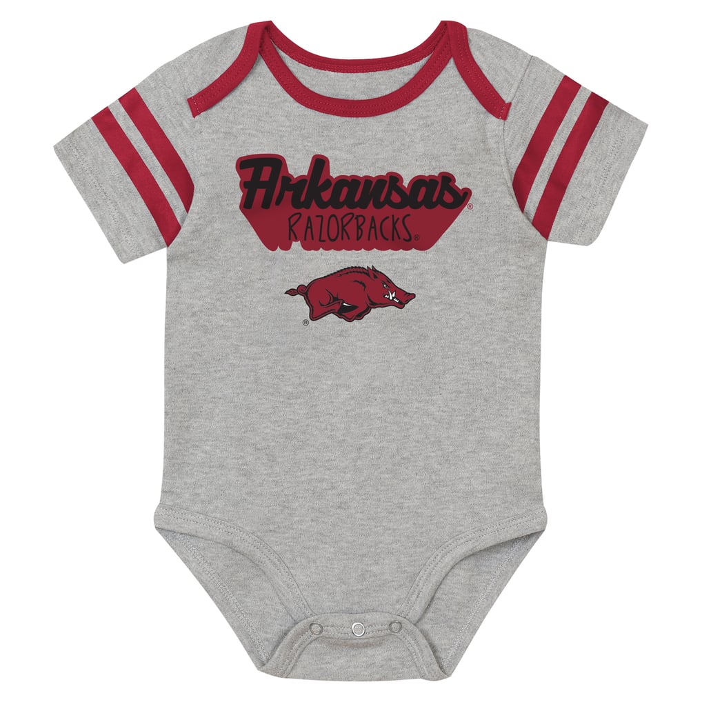  Arkansas Razorbacks Outerstuff Newborn Star Player Three-Piece Bodysuit Set - Cardinal
