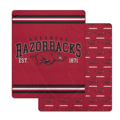 Arkansas Razorbacks Pegasus Legacy Arch Double-Sided 60" x 70" Blanket