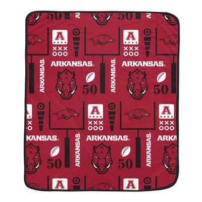 Arkansas Razorbacks Pegasus Team Spirit 60" x 70" Ultra Soft Blanket