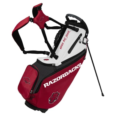 Arkansas Razorbacks WinCraft Back Nine Stand Golf Bag