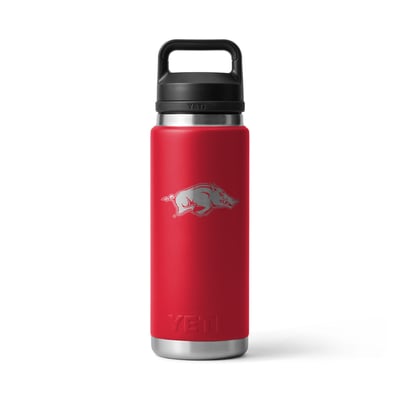 Arkansas Razorbacks YETI 26oz. Rambler Chug Water Bottle