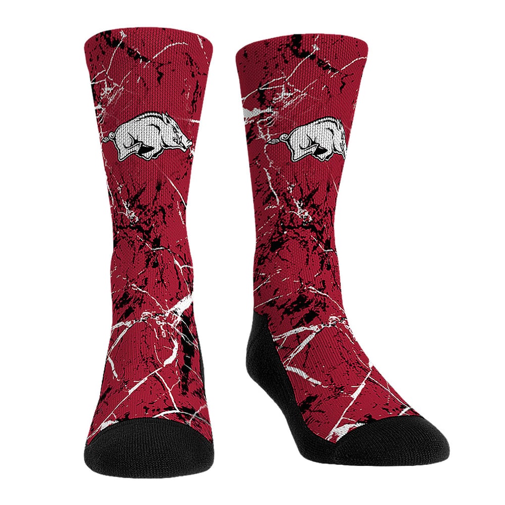 Arkansas Razorbacks Rock Em Socks Youth Three-Pack Crew Socks Set