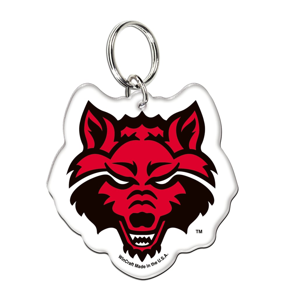 Arkansas State Red Wolves WinCraft Premium Acrylic Team Key Ring
