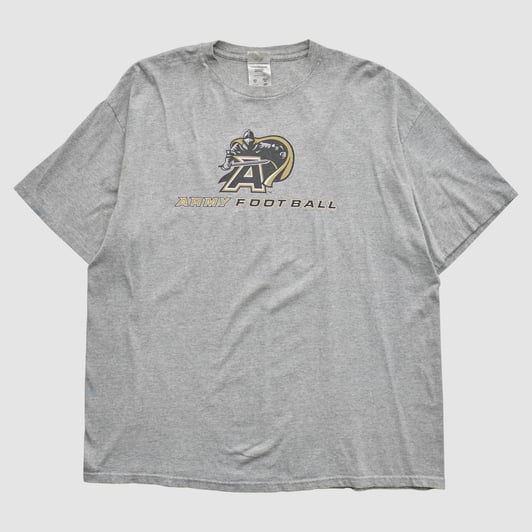 Army Black Knights Adidas 2000s T-shirt - Gray - 2XL by Fanatics Real Vintage