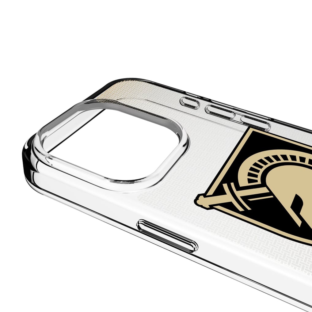 Army Black Knights Linen Logo iPhone Clear Case
