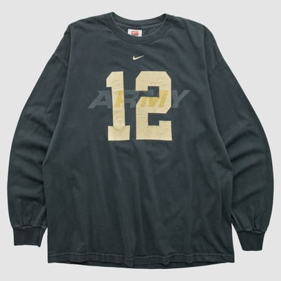 Army Black Knights Nike 2000s Long Sleeve T-shirt - Black - XL by Fanatics Real Vintage