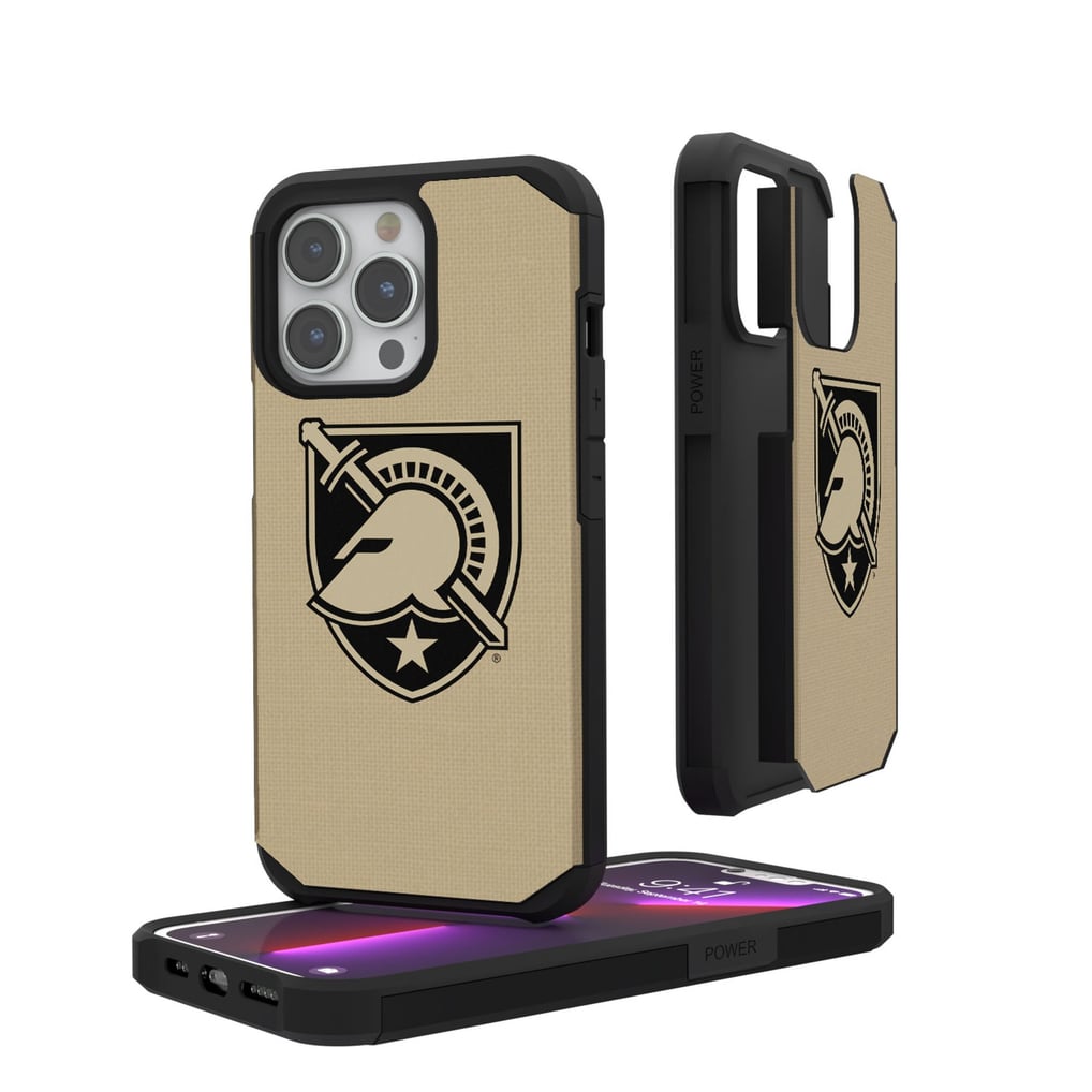 Army Black Knights Keyscaper iPhone Solid Design Rugged Case