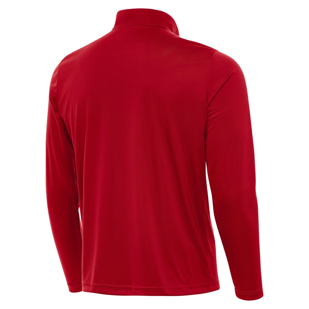 Antigua Army Black Knights Red Patriotic Logo Tribute Quarter-Zip Pullover