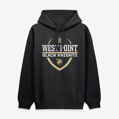  Army Black Knights Football Fan Hoodie - Black