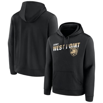 Army Black Knights Quick Slant Pullover Hoodie - Black