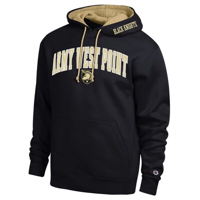  Army Black Knights Champion Arch Tackle Twill Hoodie - Black