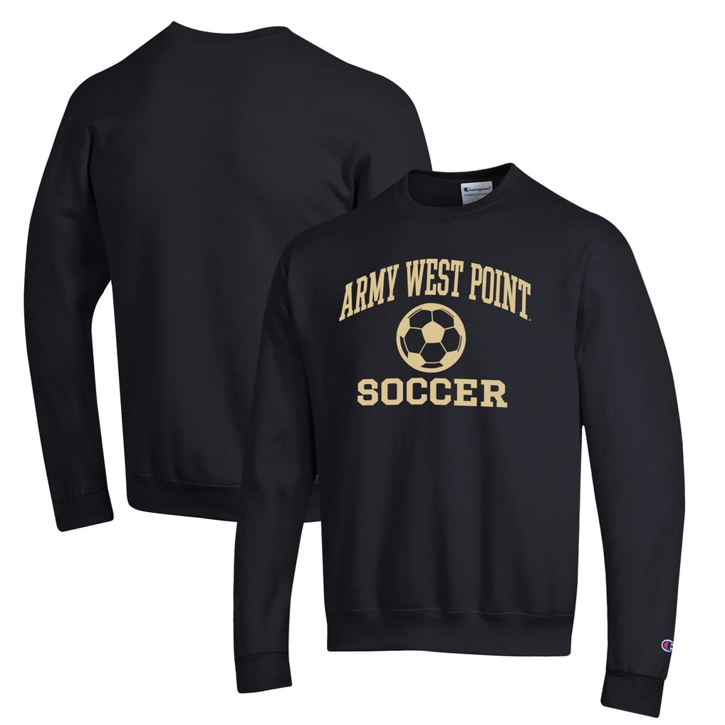 Army Black Knights Champion Soccer Icon Powerblend Pullover Sweatshirt - Black