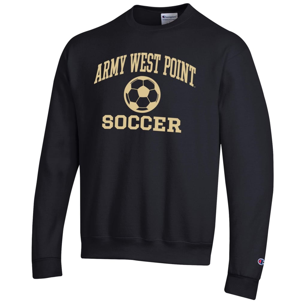Army Black Knights Champion Soccer Icon Powerblend Pullover Sweatshirt - Black