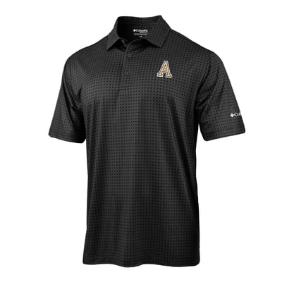  Army Black Knights Columbia Highland Drift Polo - Black