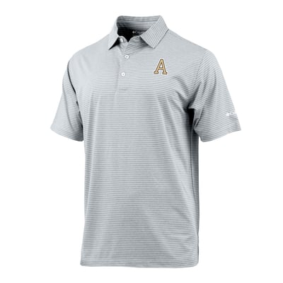  Army Black Knights Columbia Tempo Swing Polo - Gray