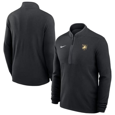 Army Black Knights Nike Coaches Basketball Victory Performance Quarter-Zip Top - Black