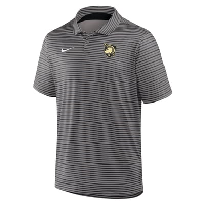 Army Black Knights Nike Dri-FIT Tour Stripe Polo - Black